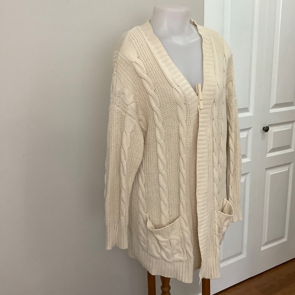 Dreamers. Summer Cableknit Cardigan MEDIUM - Picture 1 of 9